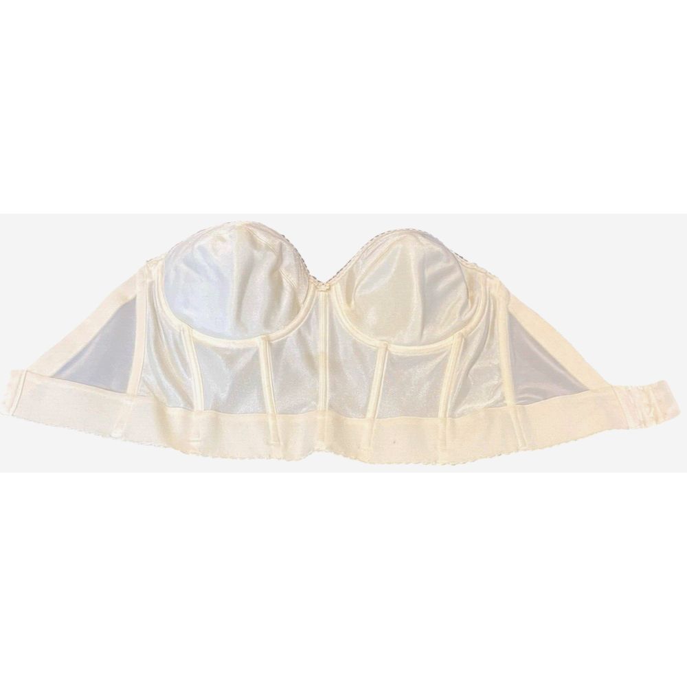 Dominique Bra Size 32F Stapless Backless Ivory Women's Formal Dress Bridal
